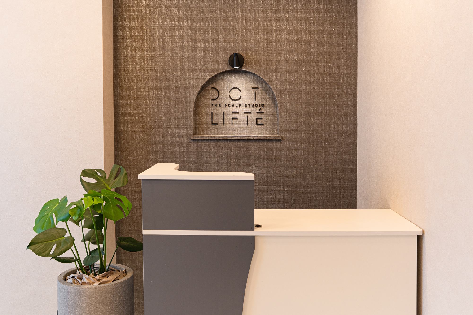 DOT. THE SCALP STUDIO 受付